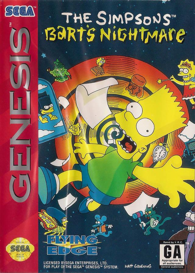 The Simpsons Bart's Nightmare
