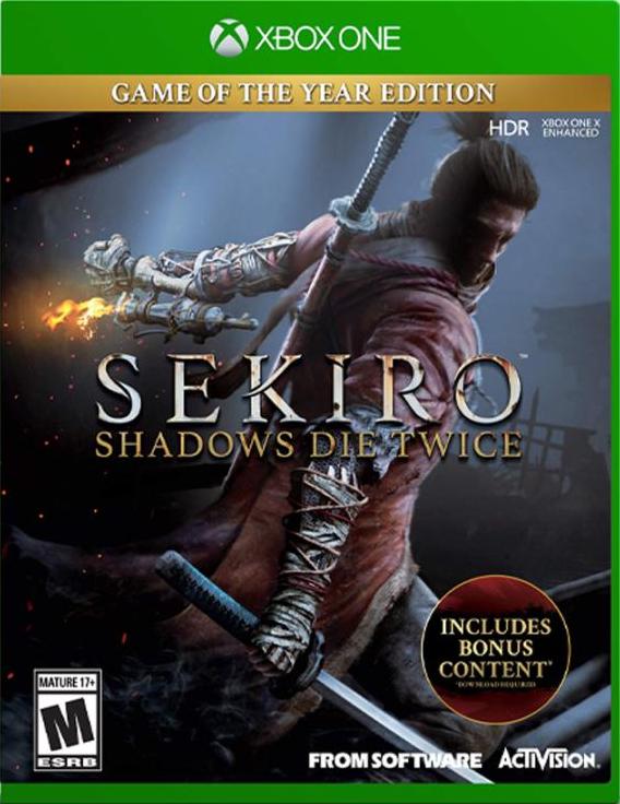 Sekiro Shadows Die Twice [Game Of The Year]