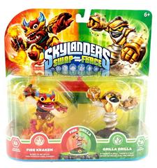 Skylanders Swap Force: Double Pack [Fire Kraken & Grilla Drilla]