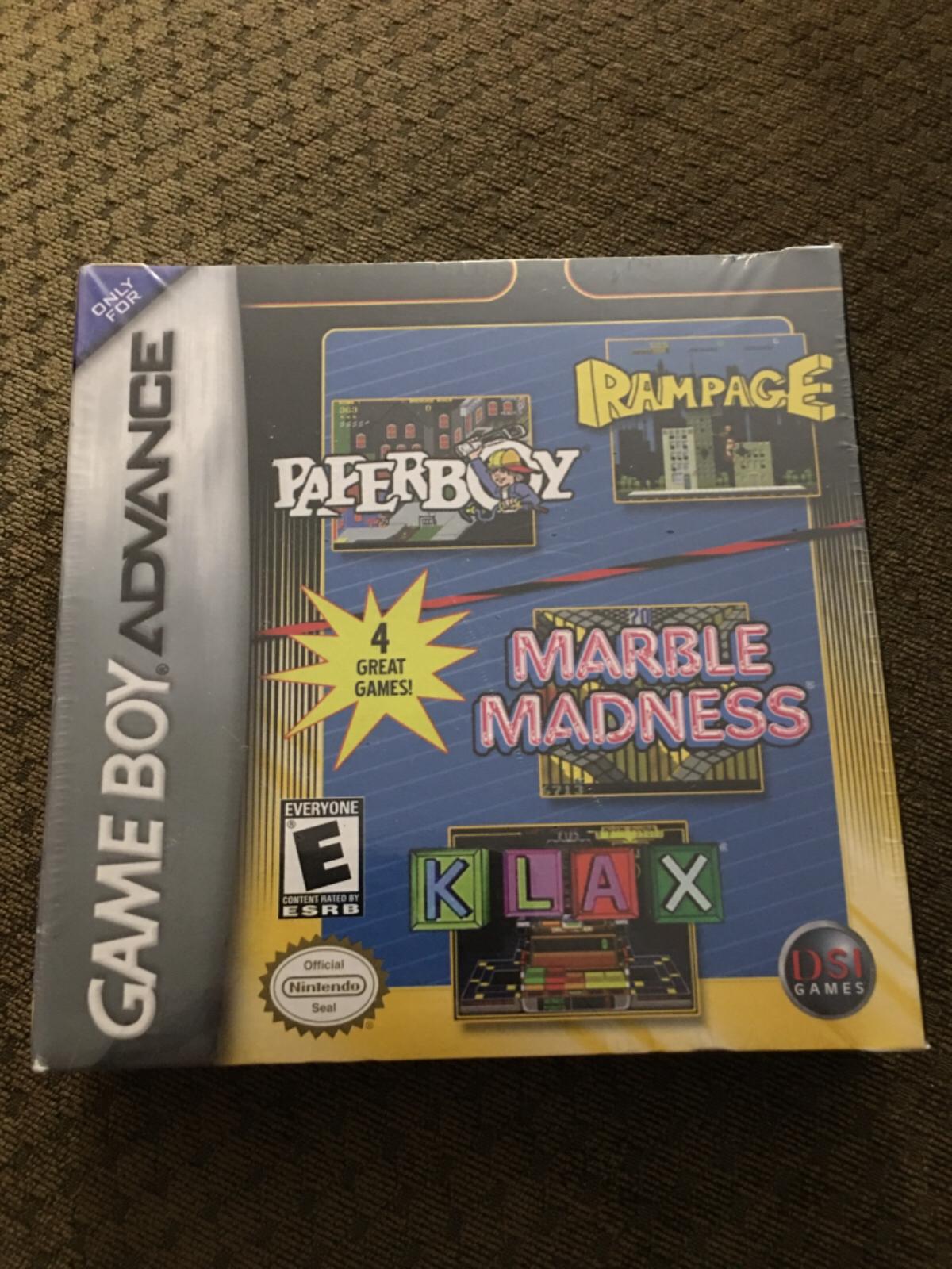 Paperboy, Rampage, Marble Madness, Klax
