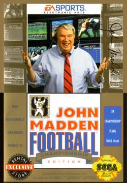 John Madden Football '93 [Championship Edition]