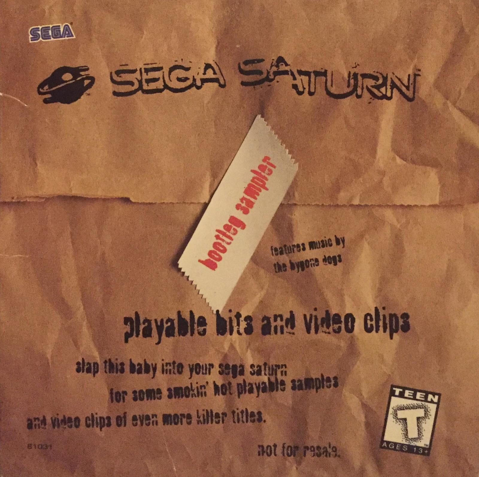 Sega Saturn Bootleg Sampler