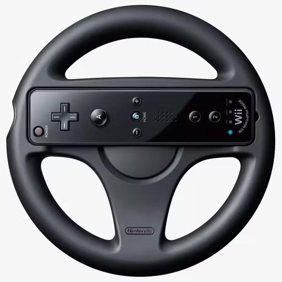Wii Wheel Black
