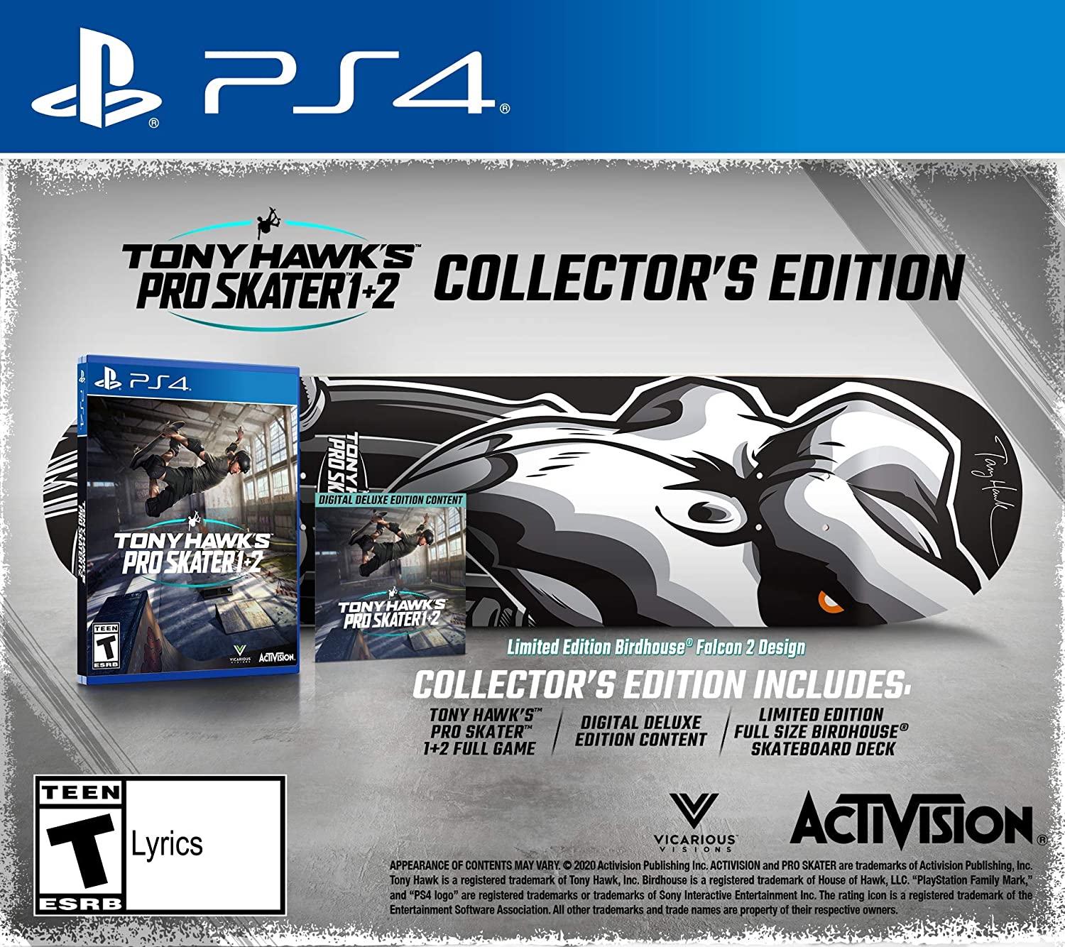 Tony Hawk's Pro Skater 1 and 2 [Collector's Edition]