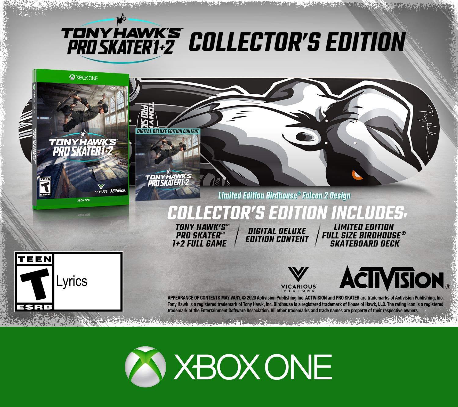 Tony Hawk's Pro Skater 1 and 2 [Collector's Edition]