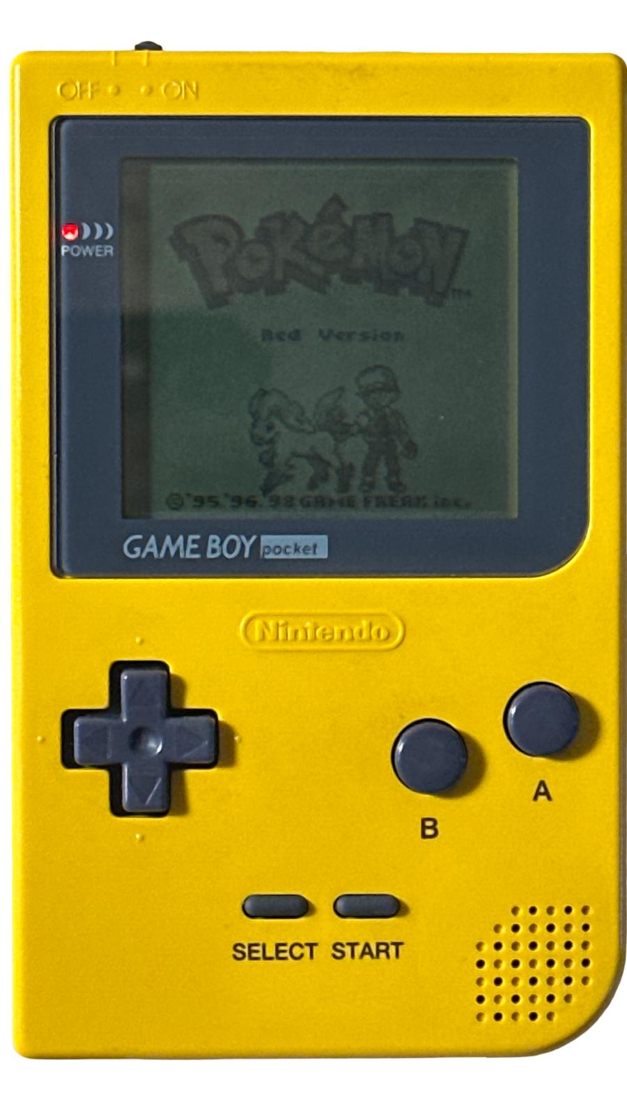 Yellow Game Boy Pocket