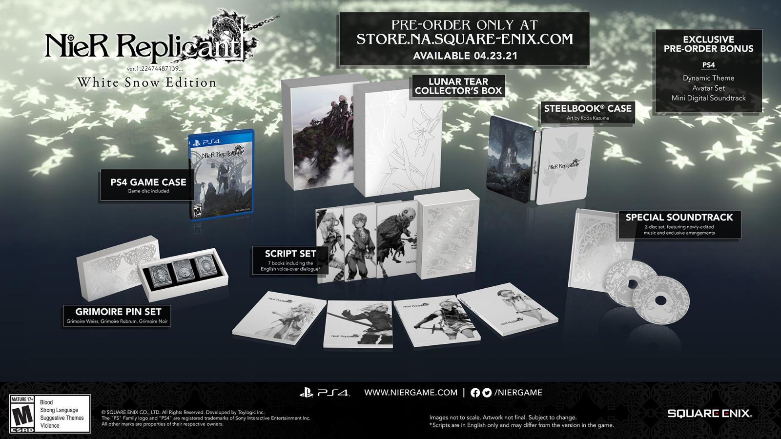 Nier Replicant Ver. 1.22474487139 [White Snow Edition]