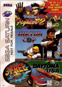 3 Free Game Pack [Virtua Cop, Virtua Fighter 2, Daytona USA]