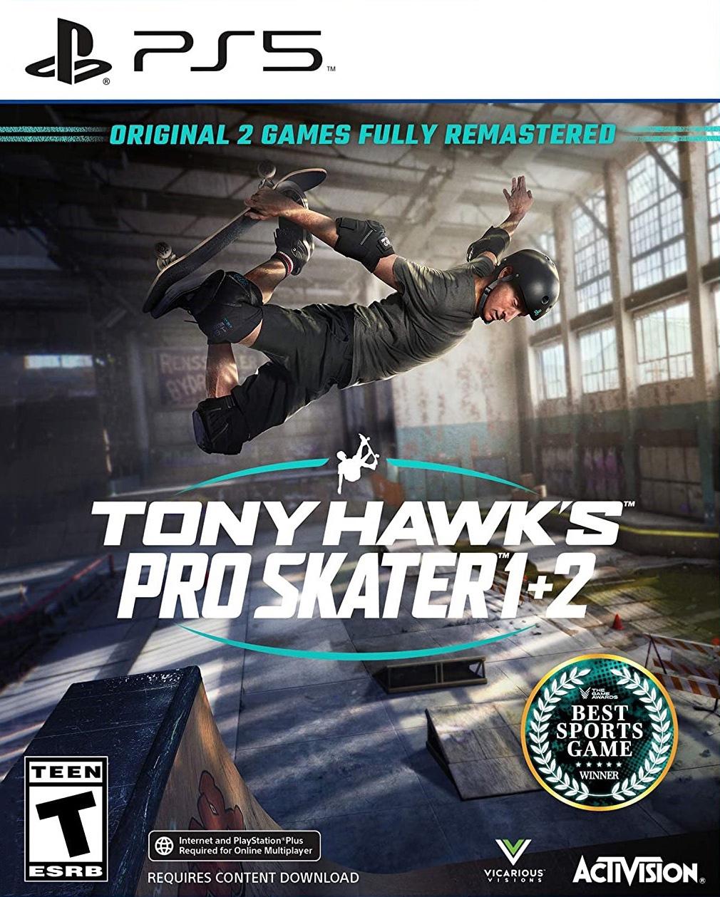 Tony Hawk's Pro Skater 1 + 2