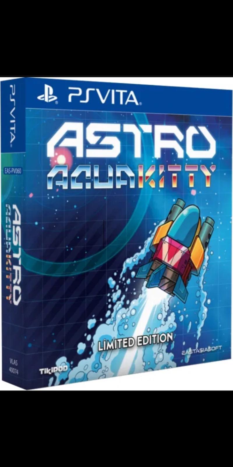 Astro Aqua Kitty