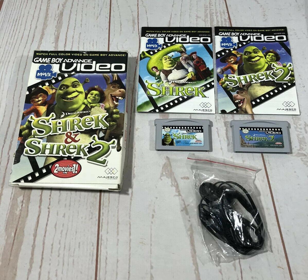 GBA Video Shrek & Shrek 2