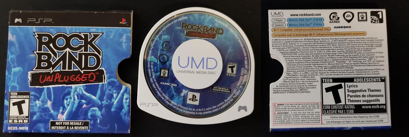 Rock Band Unplugged [Not For Resale]