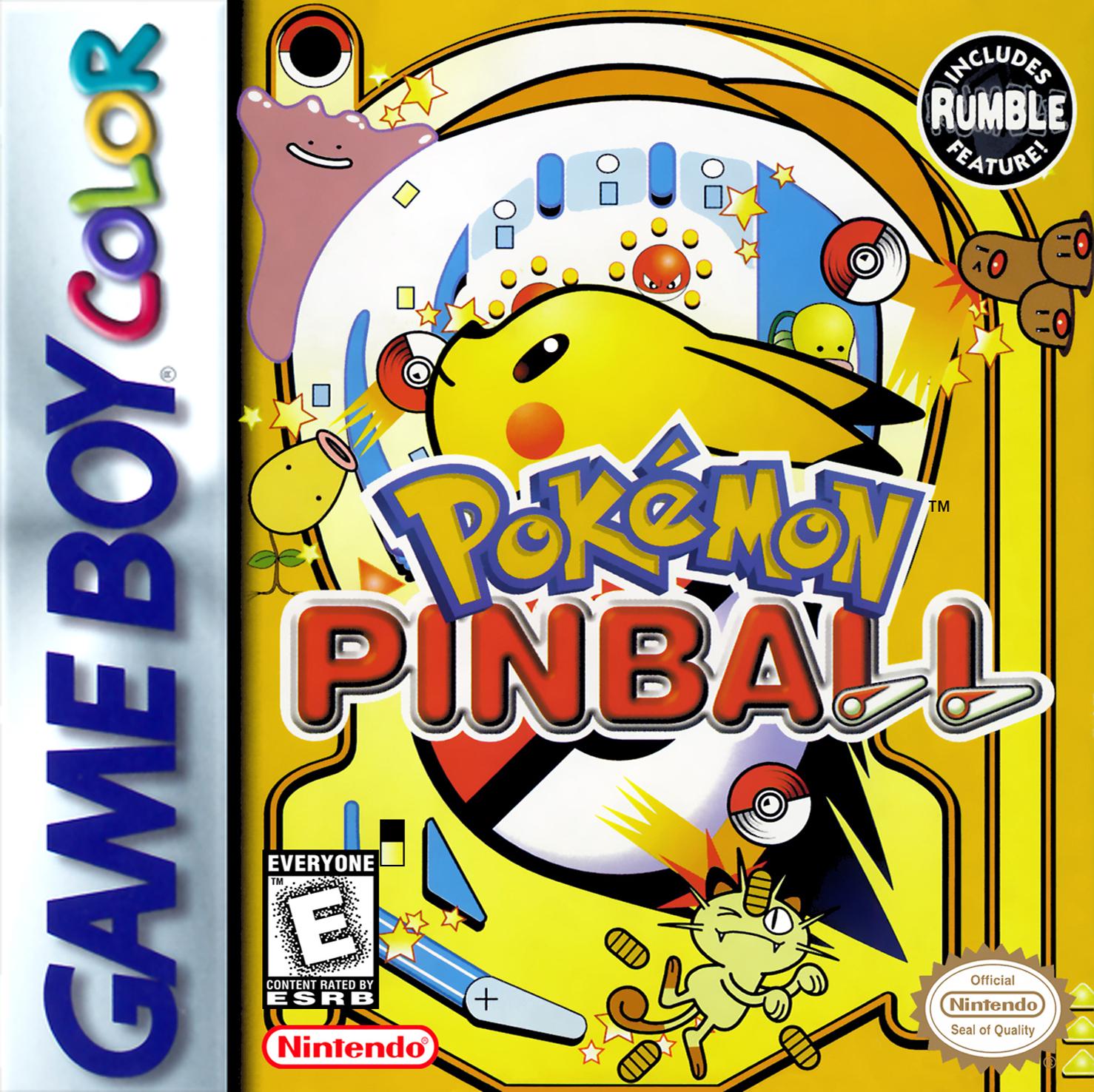 Pokemon Pinball (with battery cover)
