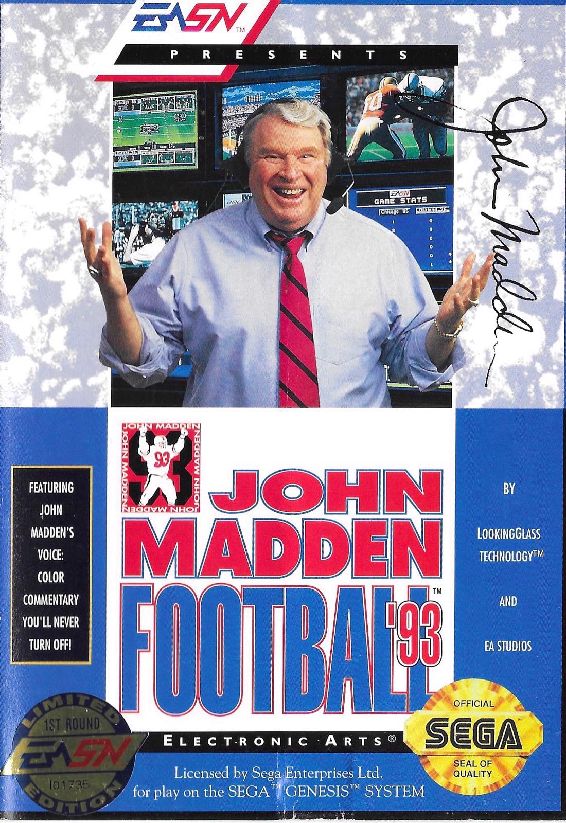 John Madden Football '93 [Limited Edition]