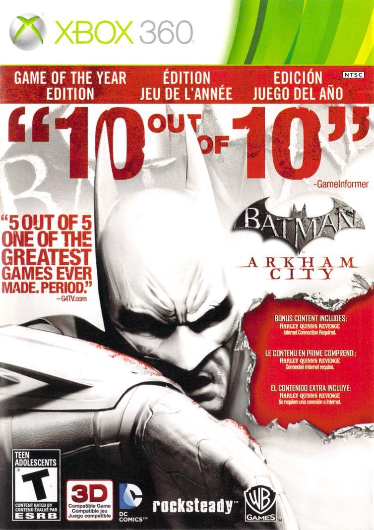 Batman: Arkham City [Game of the Year]