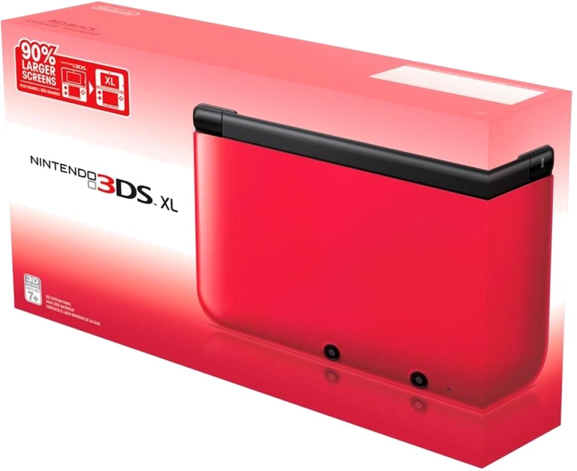 Nintendo 3DS XL Red + Black