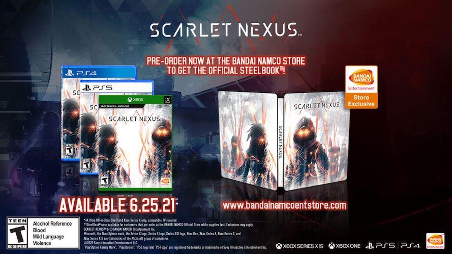 Scarlet Nexus [Steelbook Edition]