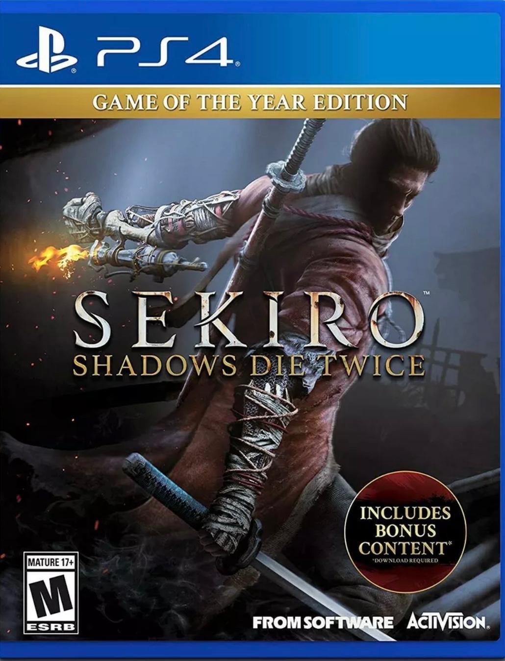 Sekiro Shadows Die Twice [Game Of The Year]