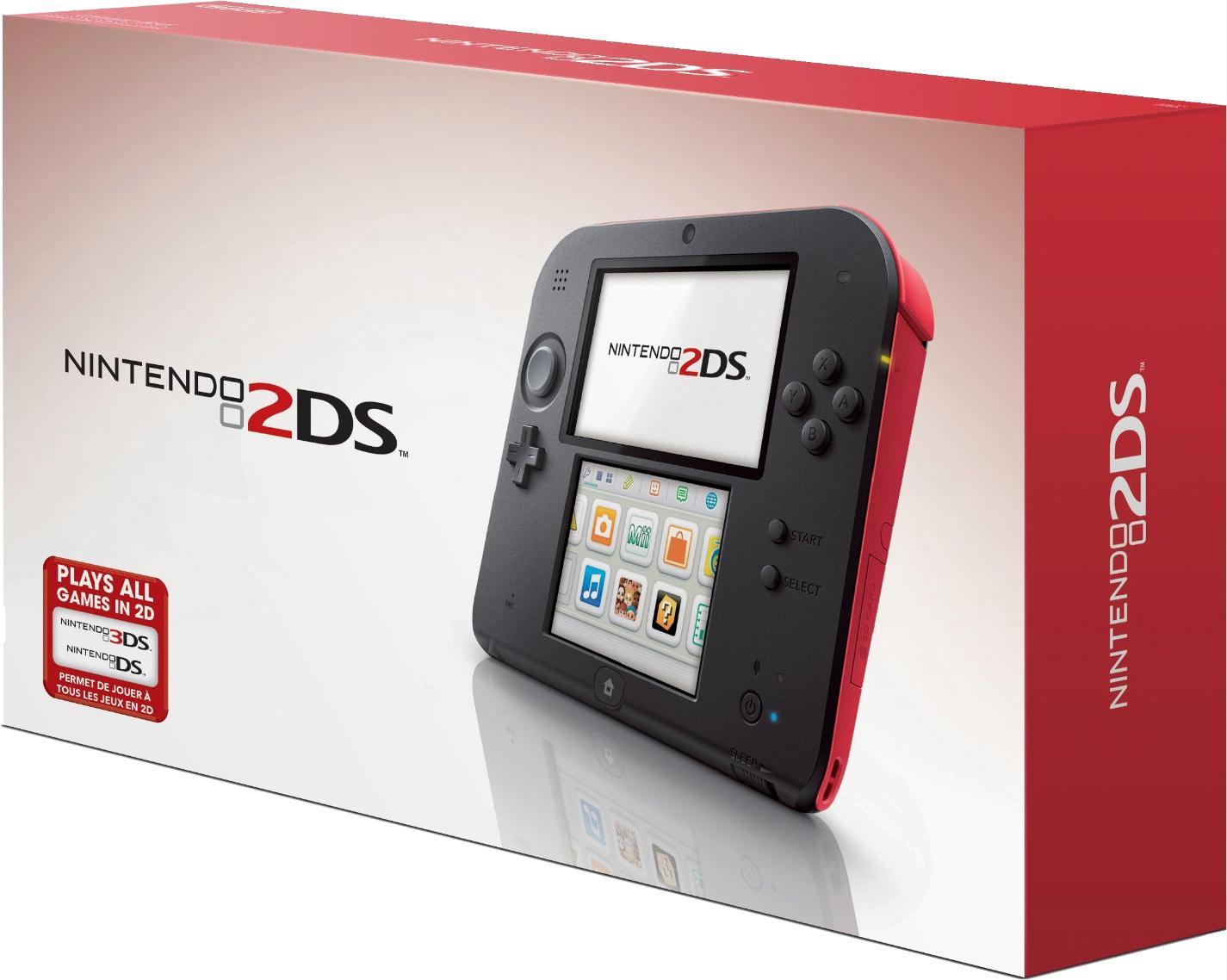 Nintendo 2DS Crimson Red