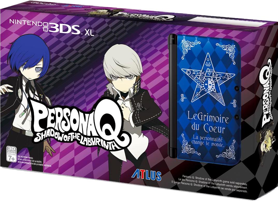 Nintendo 3DS XL Persona Q Shadow of Labyrinth Velvet Model