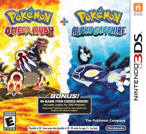 Pokemon Omega Ruby & Alpha Sapphire Dual Pack