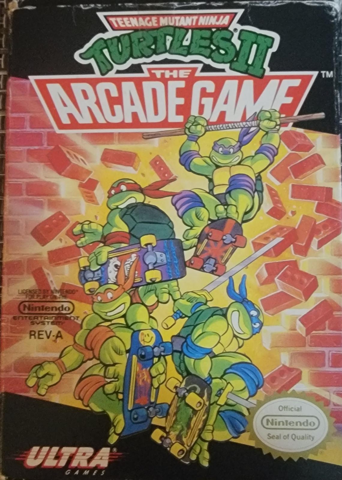 Teenage Mutant Ninja Turtles II [No Free Pizza Offer]