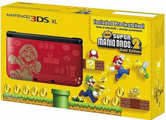 Nintendo 3DS XL New Super Mario Bros. 2 Edition