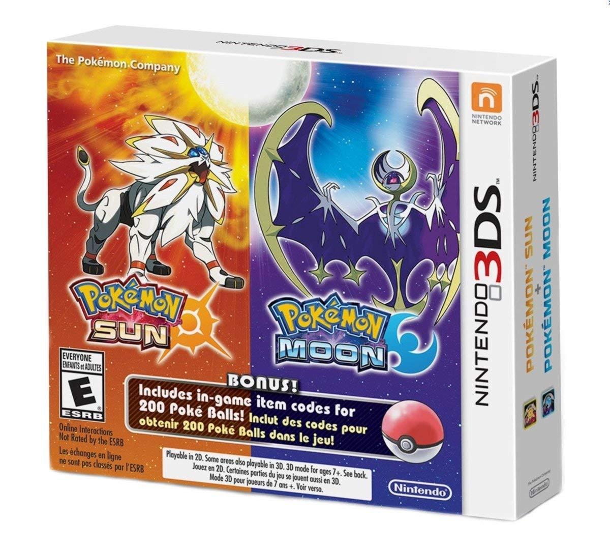 Pokemon Sun & Pokemon Moon Dual Pack