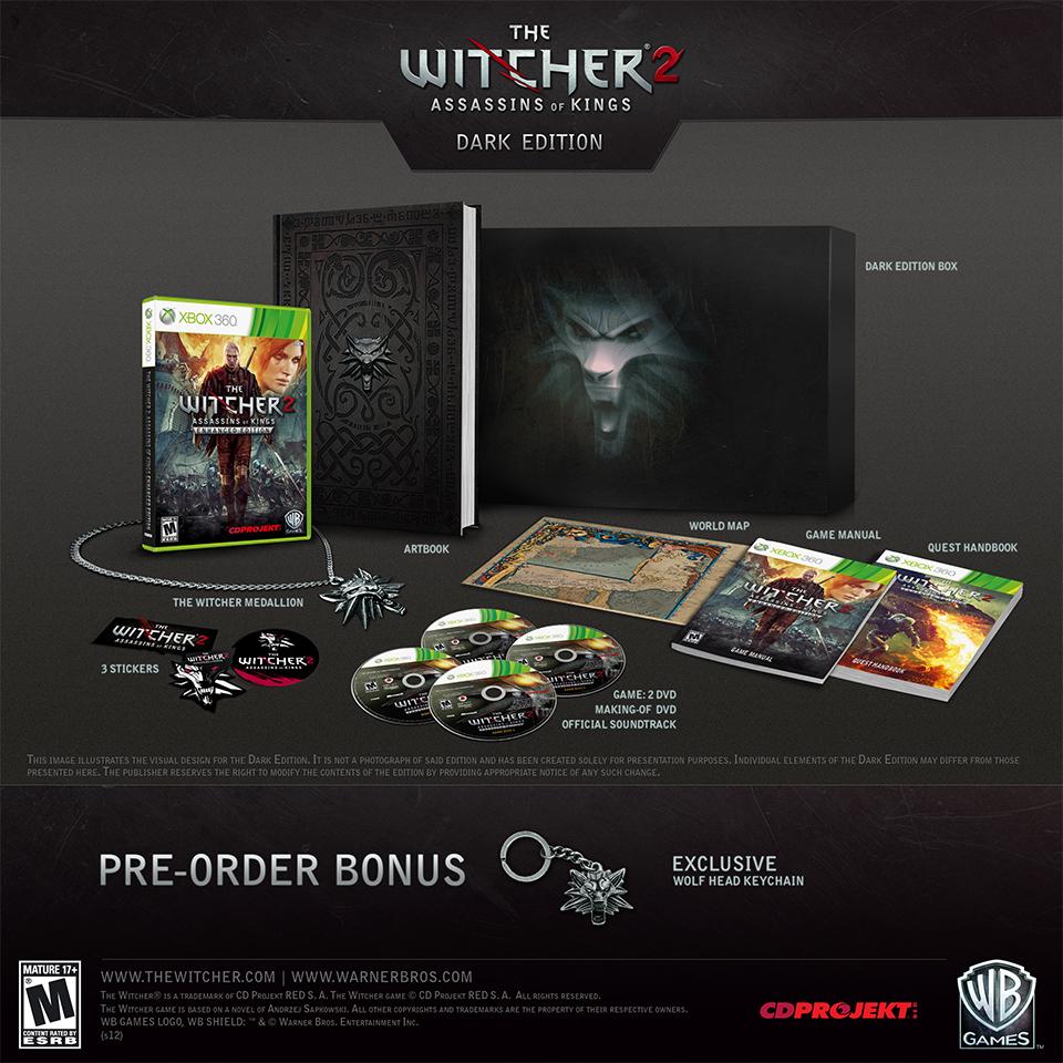 Witcher 2: Assassins of Kings Enhanced Edition [Dark Edition]