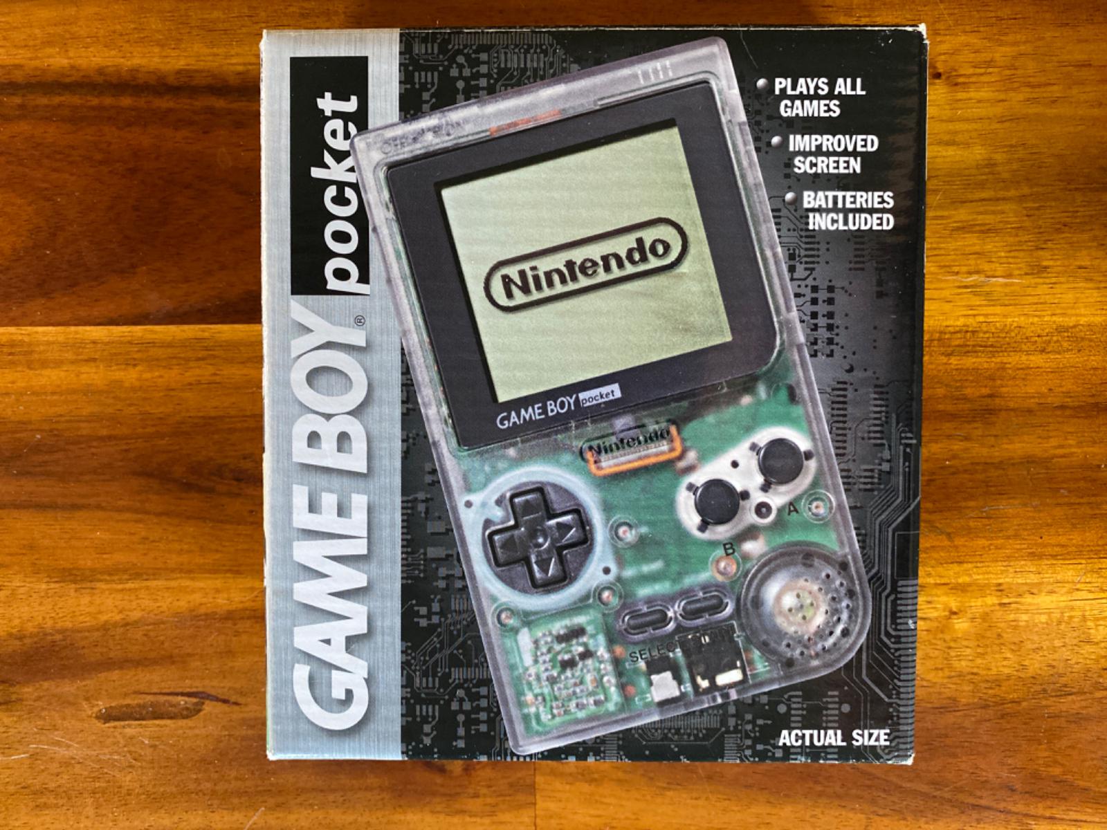 Clear Game Boy Pocket