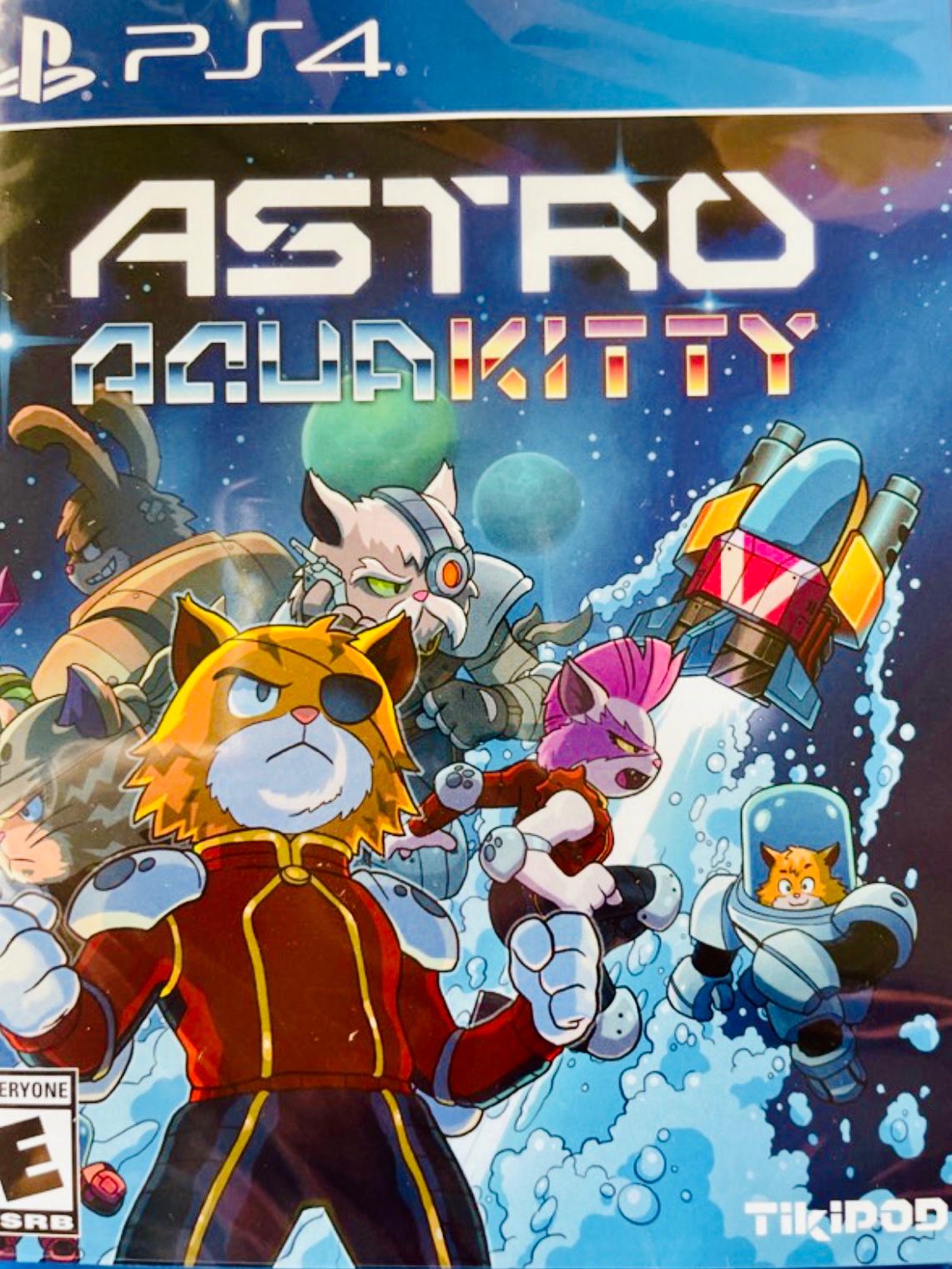 Astro Aqua Kitty