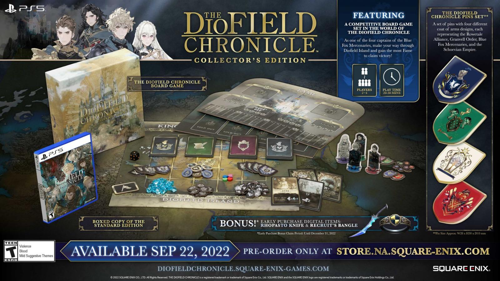 The DioField Chronicle [Collector's Edition]