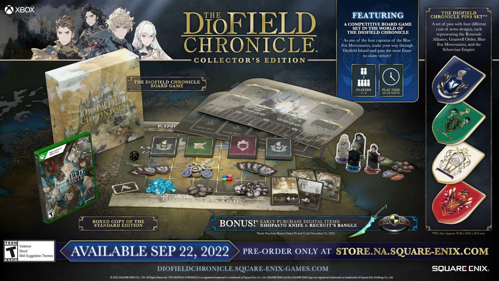 The DioField Chronicle [Collector's Edition]