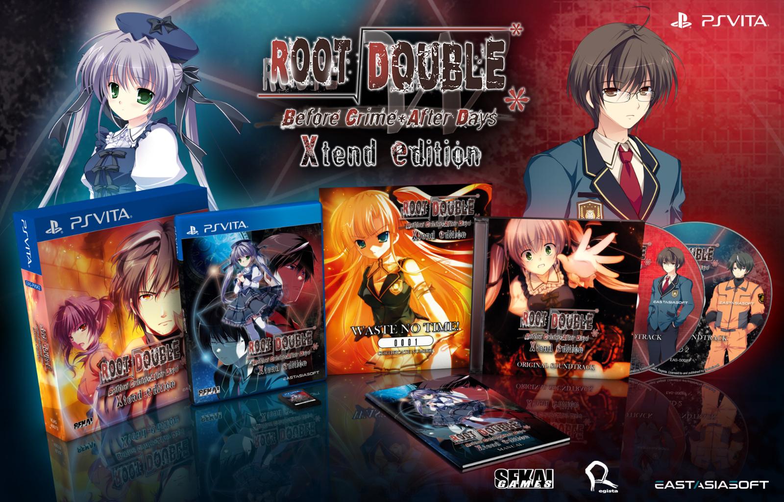 Root Double: Before Crime After Days Xtend Edition
