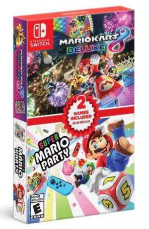 Mario Kart 8 Deluxe + Super Mario Party Double Pack