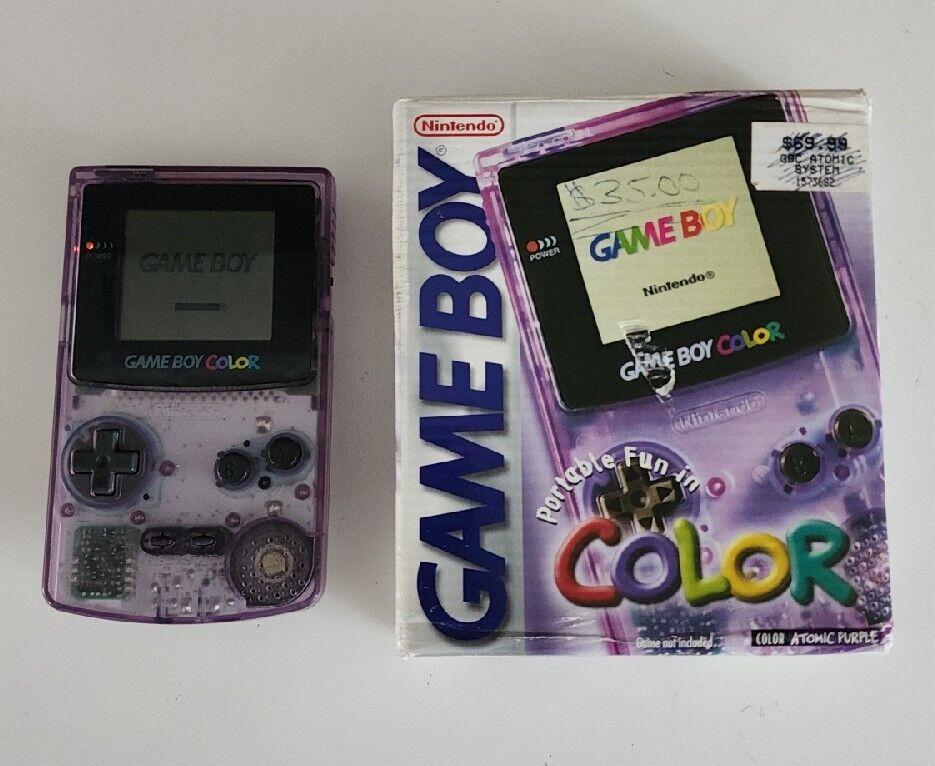 Game Boy Color Atomic Purple