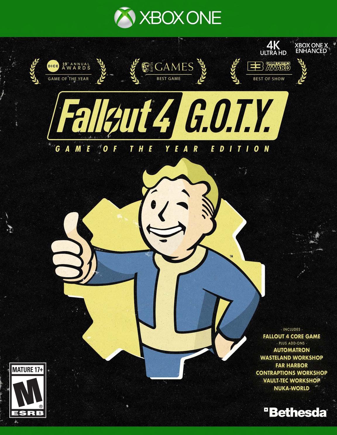 Fallout 4 Game of the Year [Steelbook Edition]