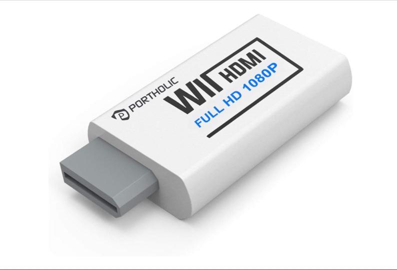 Wii to HDMI Converter 1080P for Full HD Device