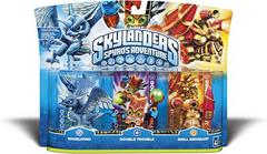 Skylanders: Spyro's Adventure Triple Pack [Whirlwind, Double Trouble, Drill Sergeant]