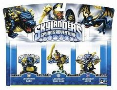 Skylanders: Spyro's Adventure Triple Pack [Legendary Bash, Legendary Chop Chop, Legendary Spyro]