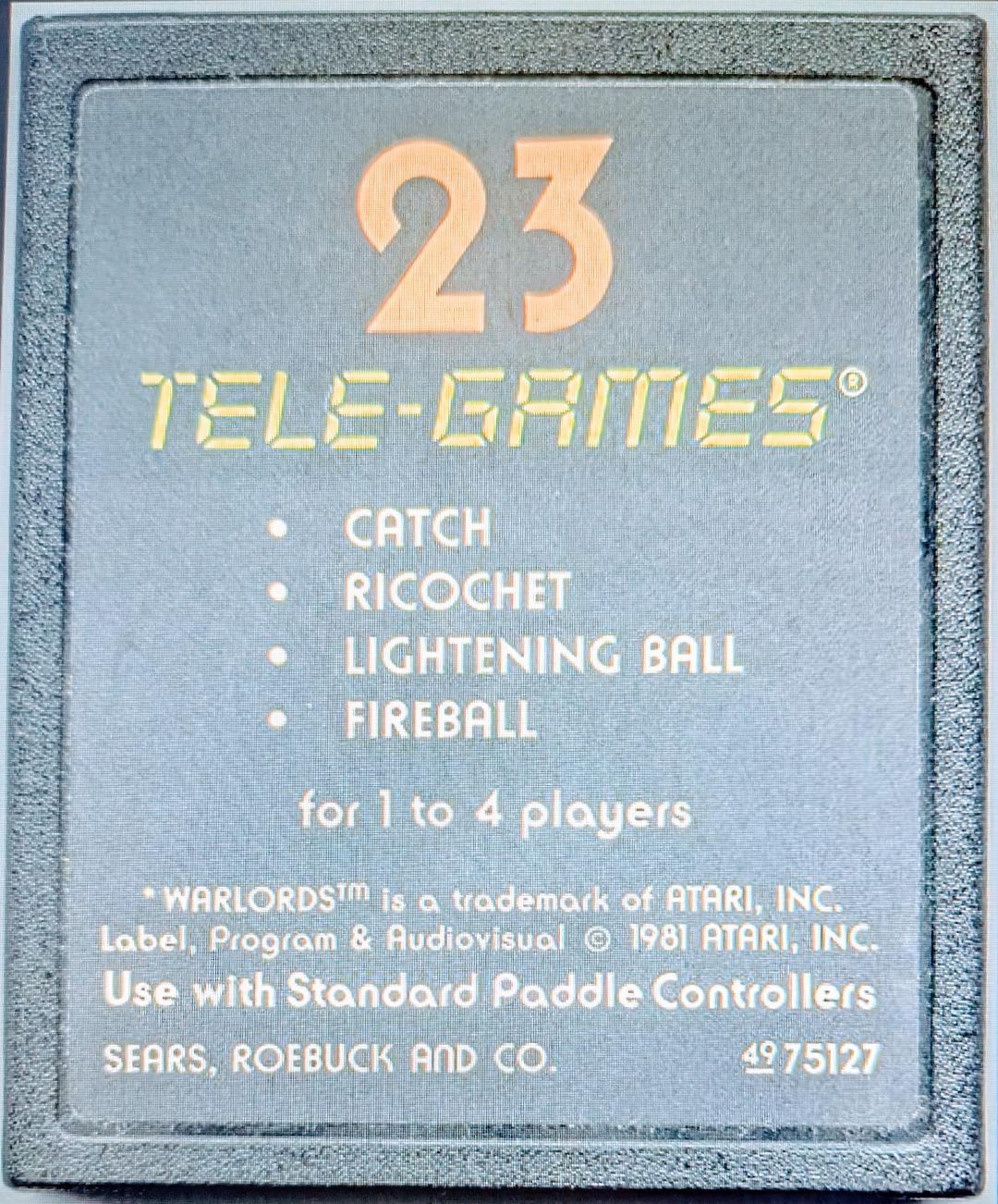 Warlords [Tele Games]