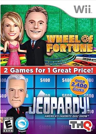 Wheel of Fortune and Jeopardy