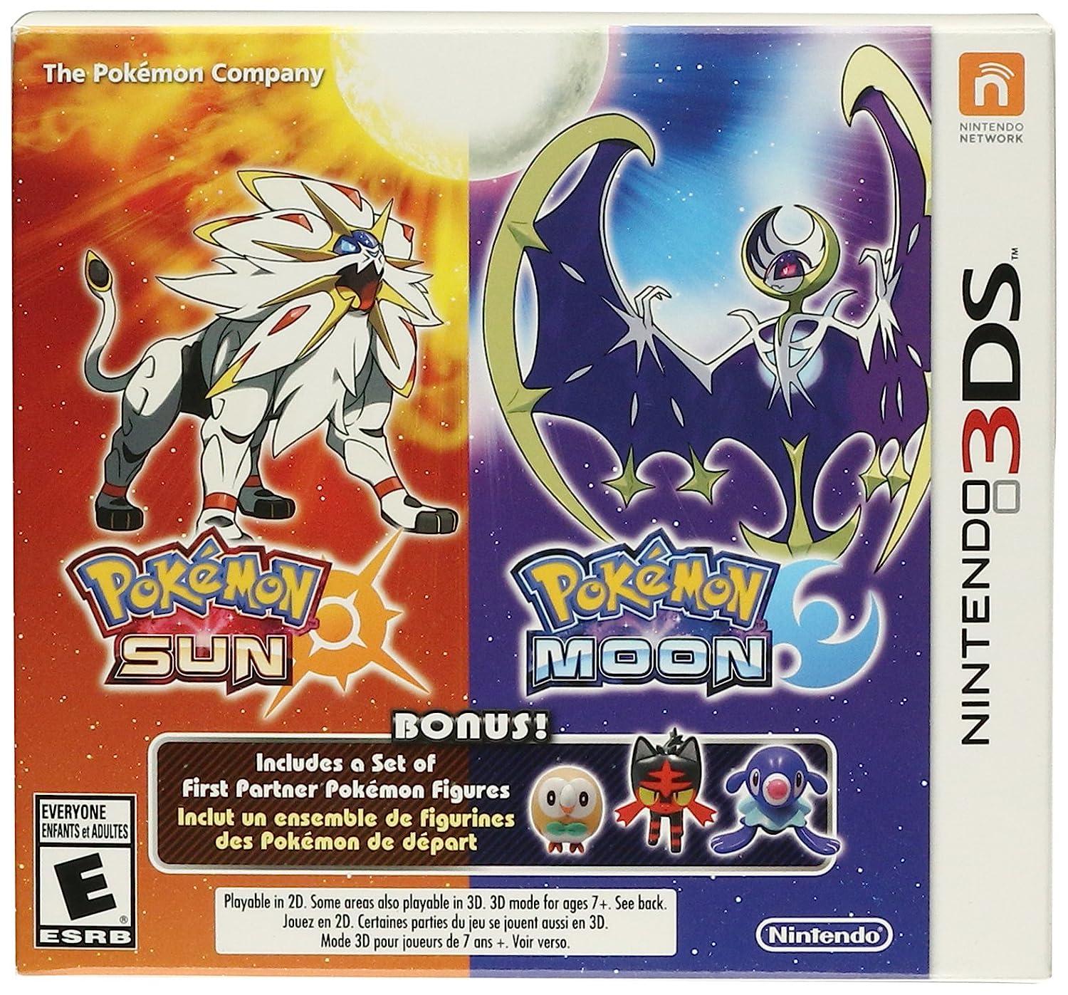 Pokemon Ultra Sun & Pokemon Ultra Moon Dual Pack [Bonus Figures]