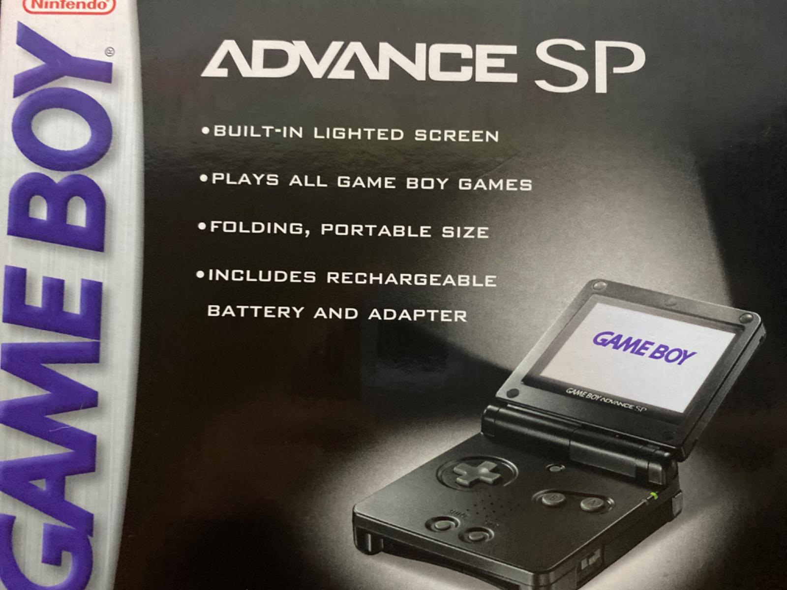 Gameboy Advance SP Onyx (Black)