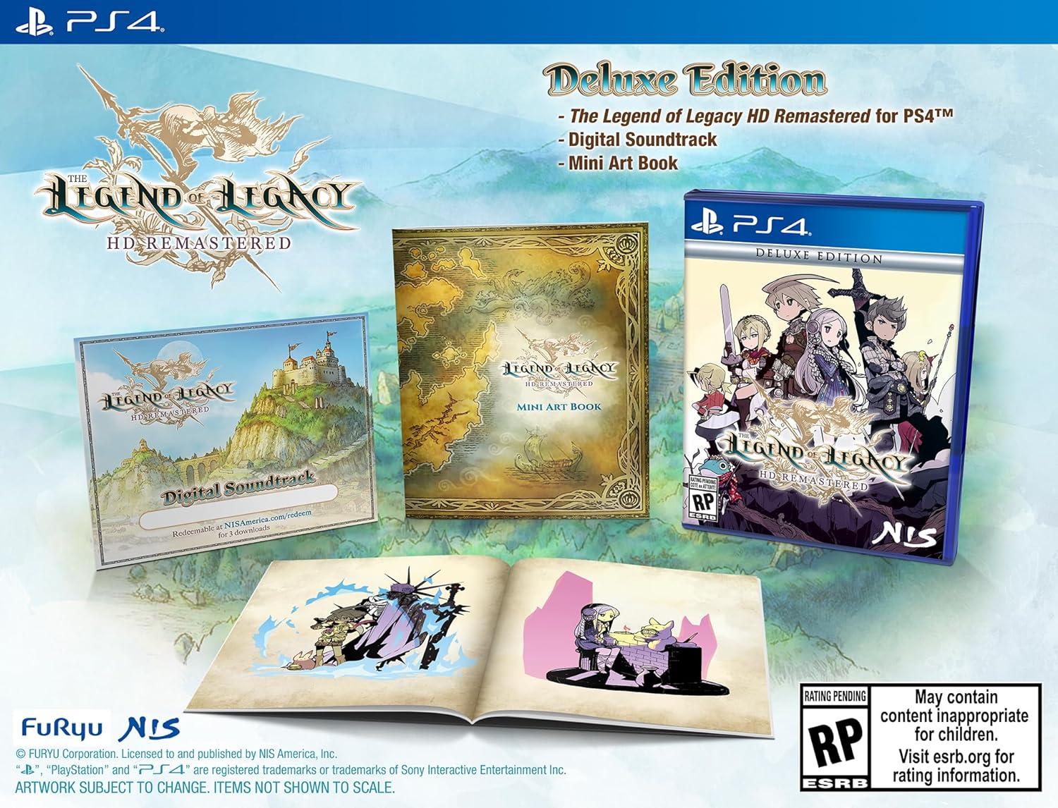 Legend of Legacy HD Remastered [Deluxe Edition]
