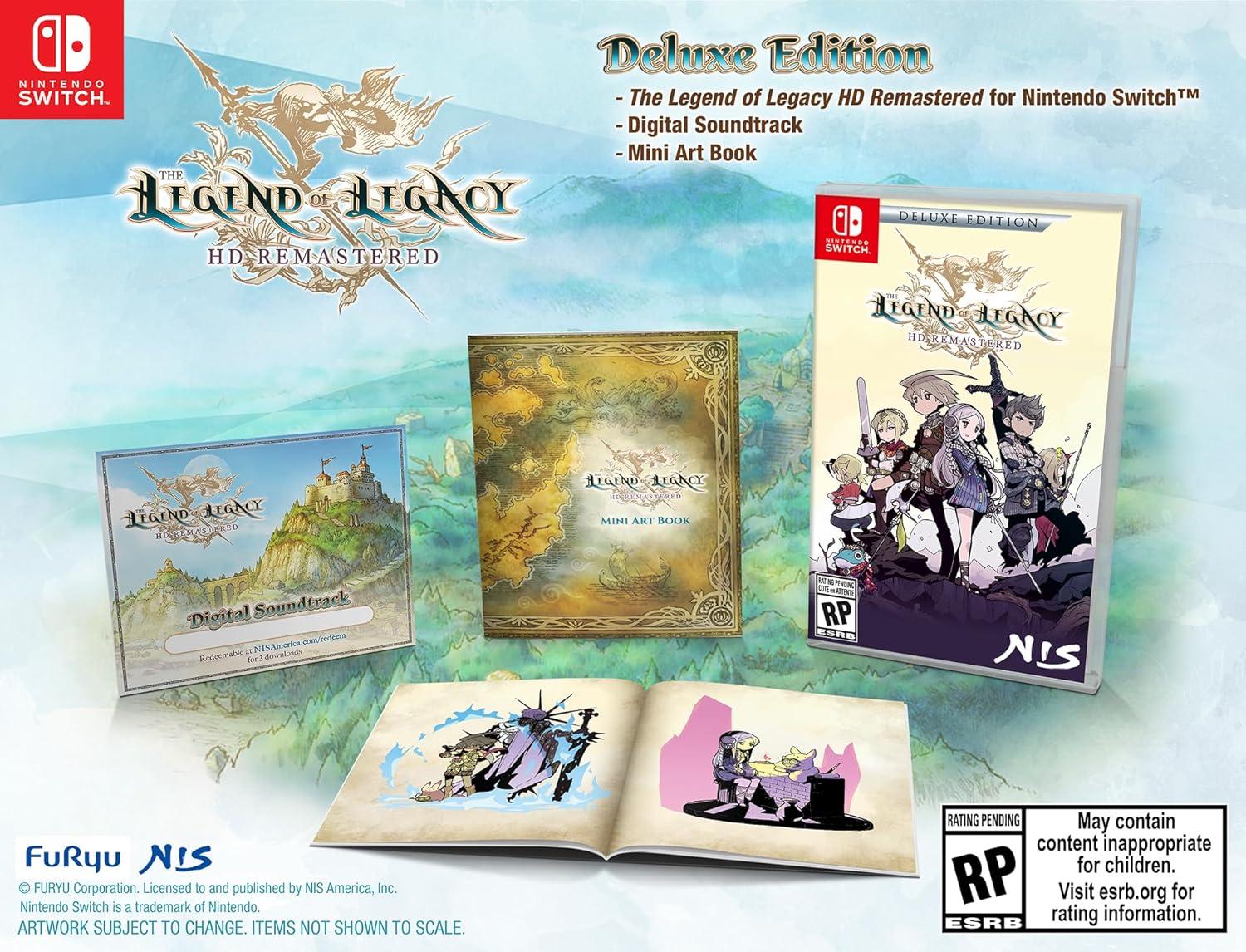 Legend of Legacy HD Remastered [Deluxe Edition]
