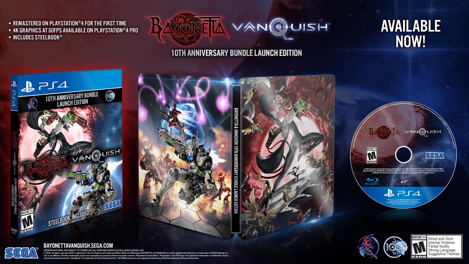 Bayonetta & Vanquish 10th Anniversary Bundle [Launch Edition]