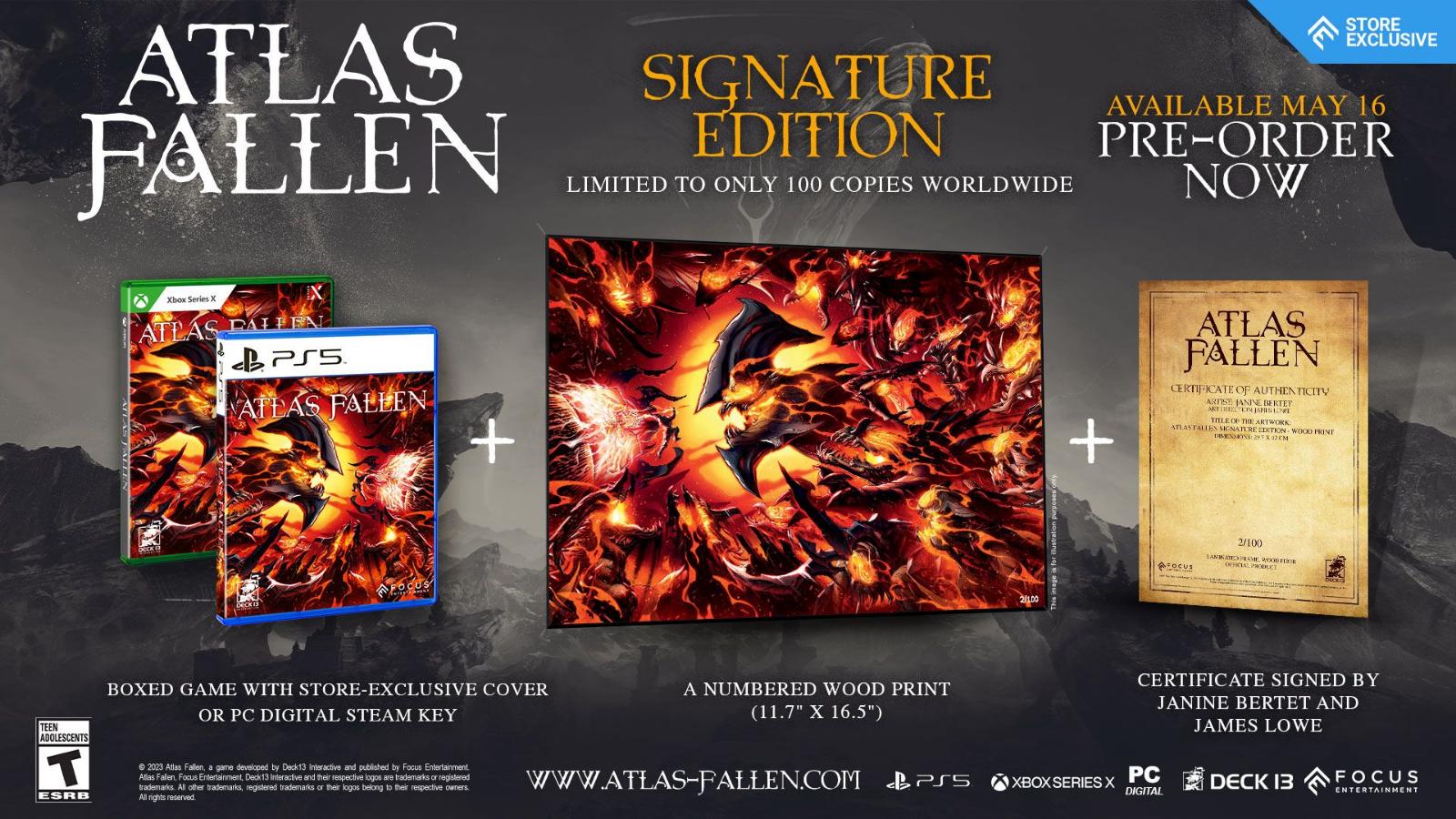 Atlas Fallen [Limited Signature Edition]
