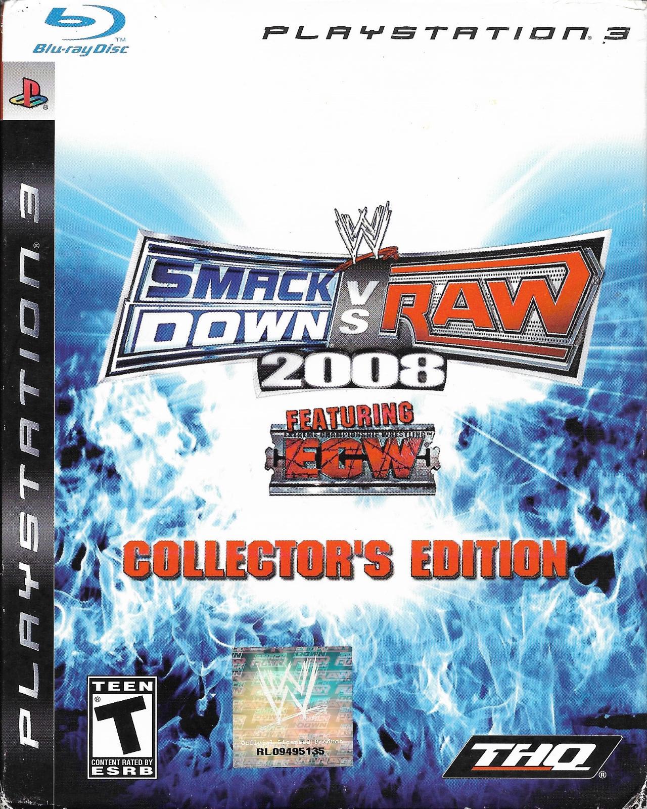 WWE Smackdown VS Raw 2008 [Collector's Edition]