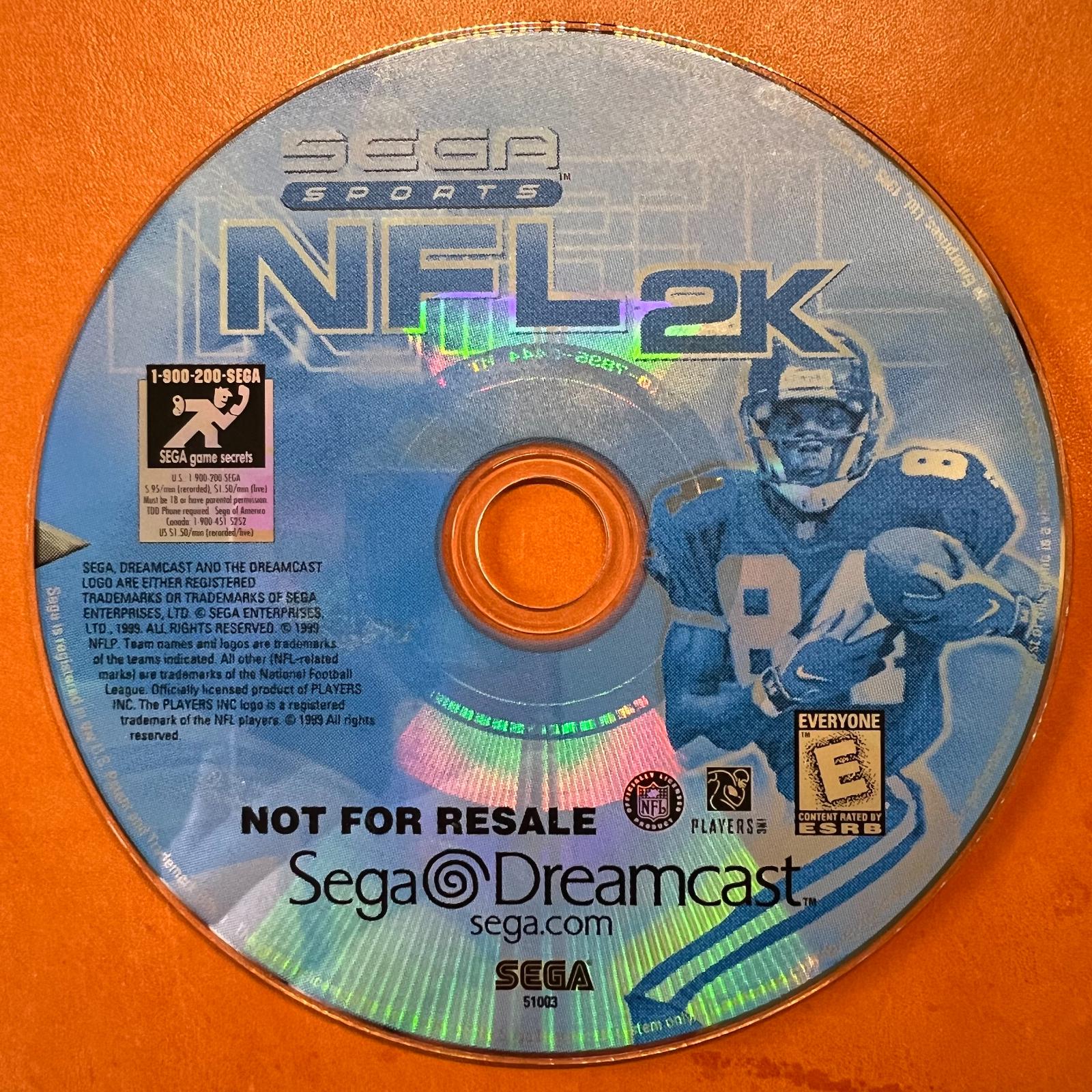 NFL 2K [Not For Resale]